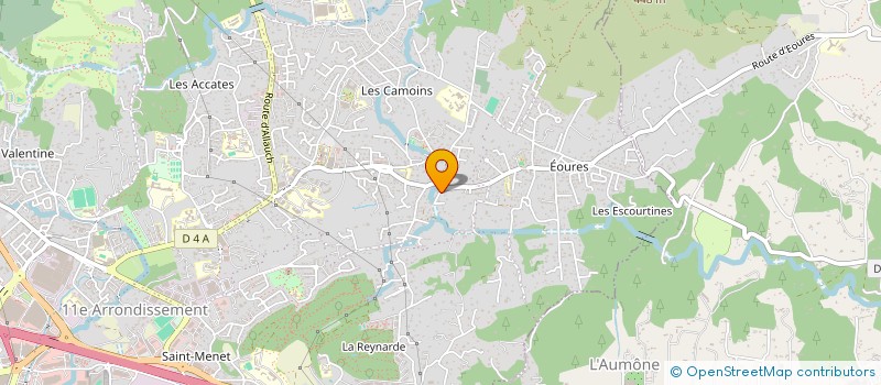 localisation de l'entreprise 13 FRED TAXI à MARSEILLE 11EME