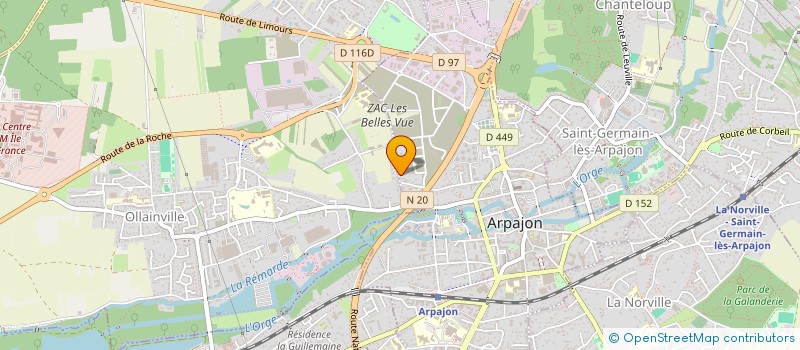 localisation de l'entreprise 13 IMMO  ARPAJON