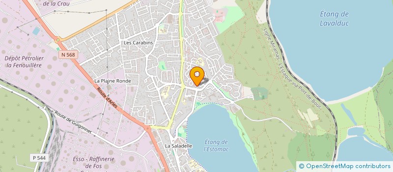 localisation de l'entreprise 13 MB SECURITE INCENDIE & EVENEMENTIEL  FOS-SUR-MER