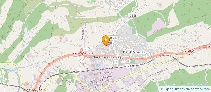 localisation de l'entreprise 13 POSE à MEYREUIL