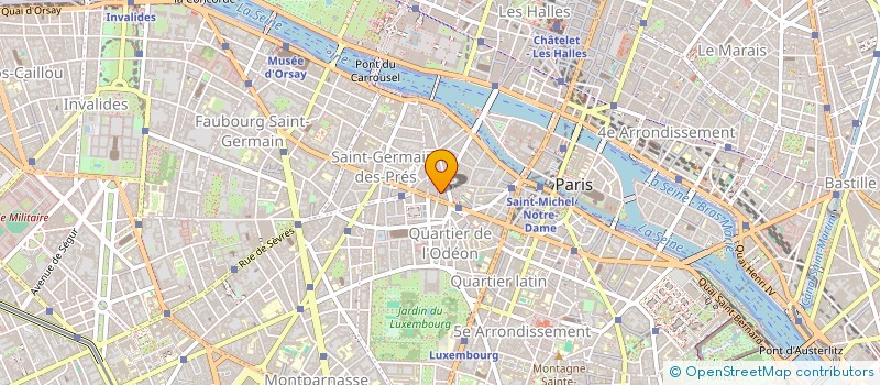 localisation de l'entreprise 13 R GREGOIRE DE TOURS  PARIS