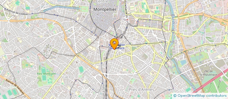localisation de l'entreprise 13 RUE BOYER à MONTPELLIER