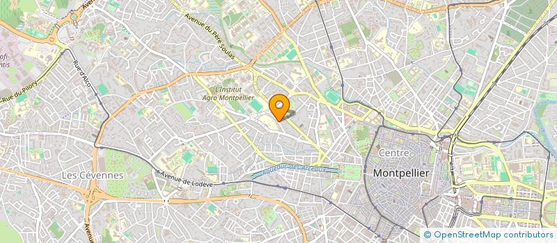 localisation de l'entreprise 13 RUE DE TRIVISY à MONTPELLIER