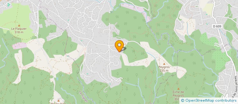 localisation de l'entreprise 130 AVENUE DE NICE  PEYMEINADE