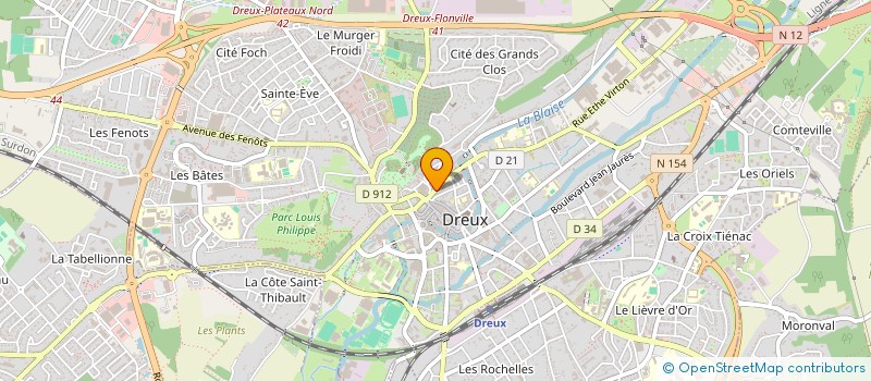 localisation de l'entreprise 130 EXPRESS à DREUX