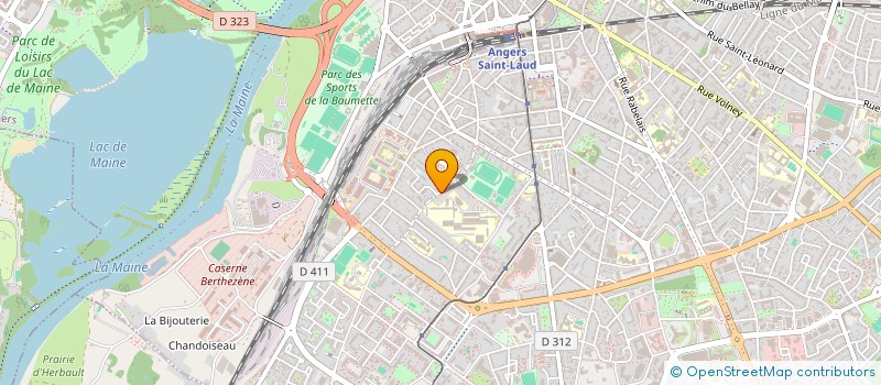 localisation de l'entreprise 130 RUE DE FREMUR DROUILLARD à ANGERS