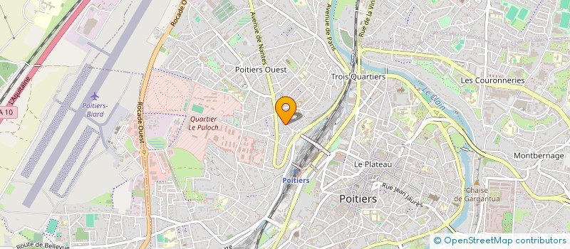 localisation de l'entreprise 1303 INDUSTRY  POITIERS