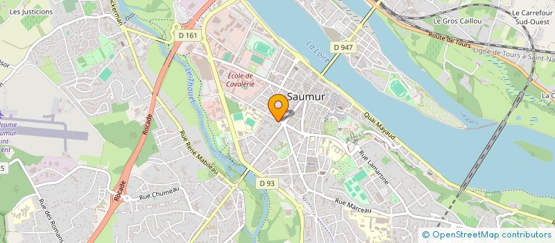 localisation de l'entreprise 1315 PALEINE  SAUMUR