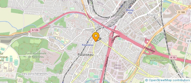localisation de l'entreprise 1317 NOTAIRES à PALAISEAU