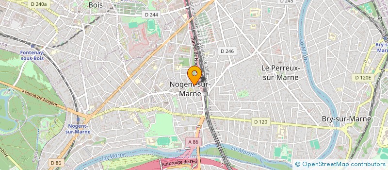 localisation de l'entreprise 1337 HOLDING  NOGENT-SUR-MARNE