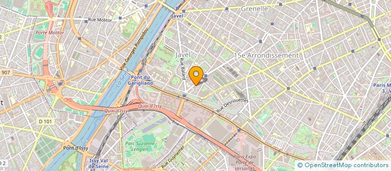 localisation de l'entreprise 133FF  PARIS