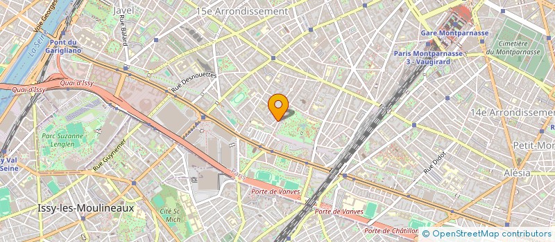 localisation de l'entreprise 135 AVENUE MAURICE THOREZ A IVRY  PARIS