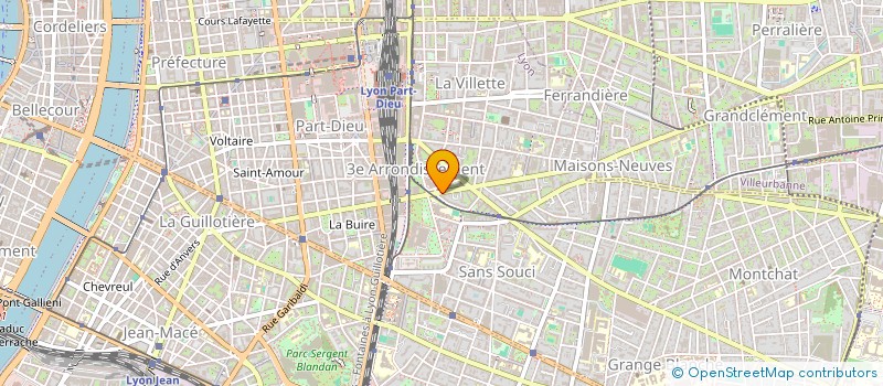 localisation de l'entreprise 136 AVENUE  LYON