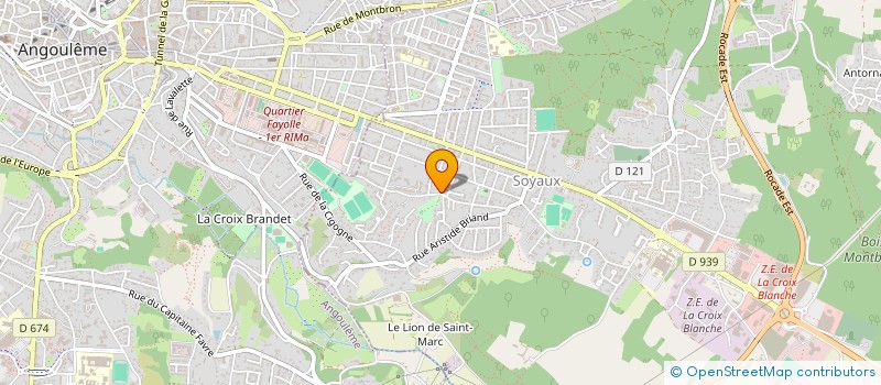 localisation de l'entreprise 13PASS  SOYAUX