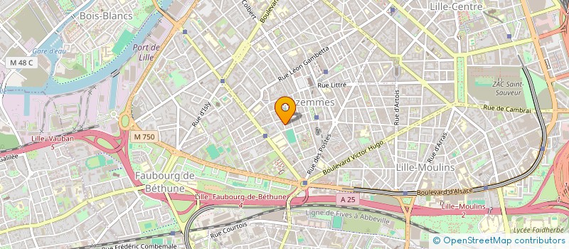 localisation de l'entreprise 13R3P à LILLE