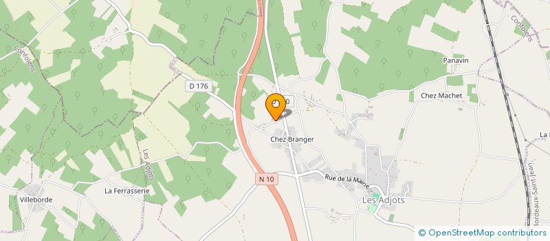 localisation de l'entreprise 14.15  BIGNOUX