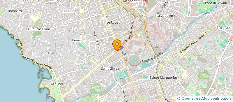 localisation de l'entreprise 14 COLBERT à MARSEILLE