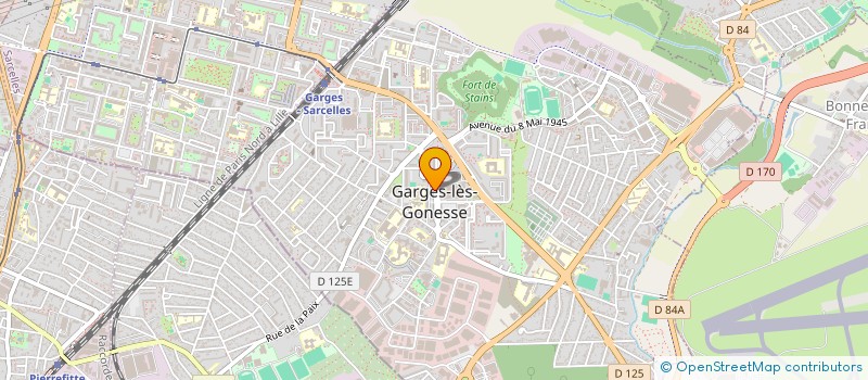 localisation de l'entreprise 14 COMMUNES à GARGES-LES-GONESSE