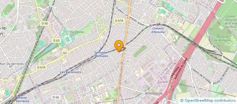 localisation de l'entreprise 14 DU MOIS à ANTONY