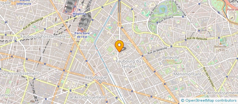 localisation de l'entreprise 14 EDITIONS  PARIS