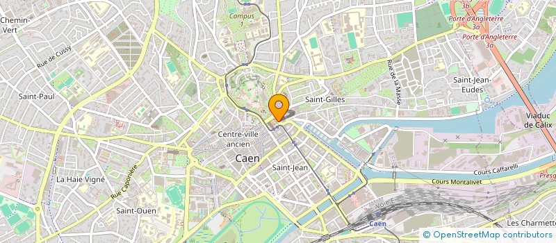 localisation de l'entreprise 14 GSM à CAEN