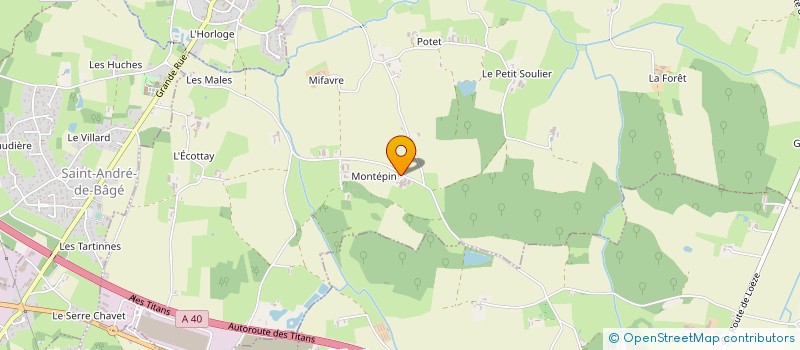 localisation de l'entreprise 14 NOVEMBRE à BAGE-DOMMARTIN