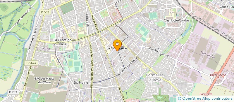 localisation de l'entreprise 14 RAVALEMENT à CAEN