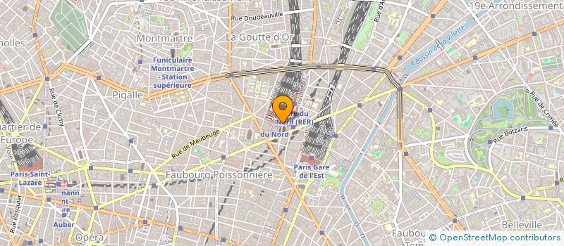 localisation de l'entreprise 14 RUE DE DUNKERQUE 75010 PARIS  PARIS