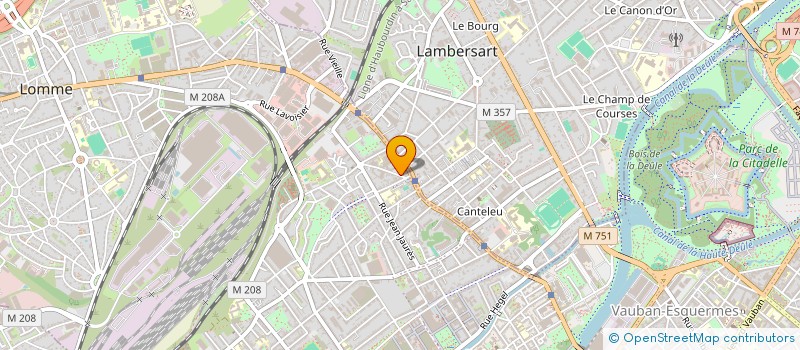 localisation de l'entreprise 14 RUE DU COEUR JOYEUX à LILLE