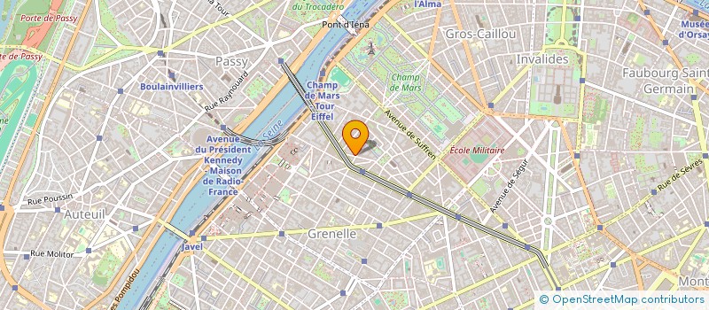 localisation de l'entreprise 14 TRANS à PARIS