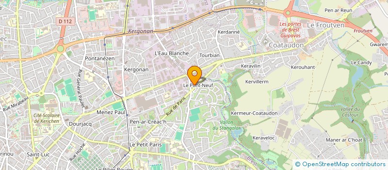 localisation de l'entreprise 142 STREET  BREST