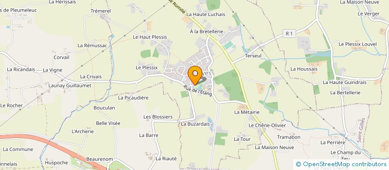 localisation de l'entreprise 144 RUE ST HELIER  CLAYES