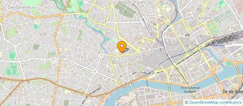 localisation de l'entreprise 144 THIERS  NANTES