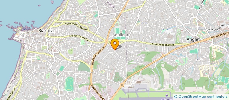 localisation de l'entreprise 144 VERDUN à BIARRITZ
