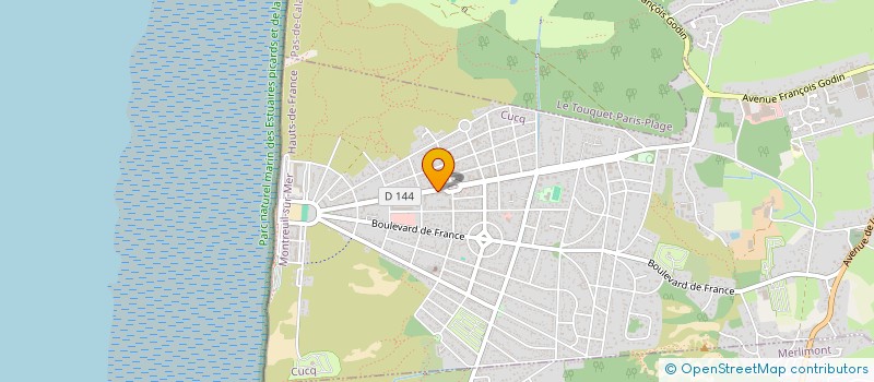 localisation de l'entreprise 1449  CUCQ