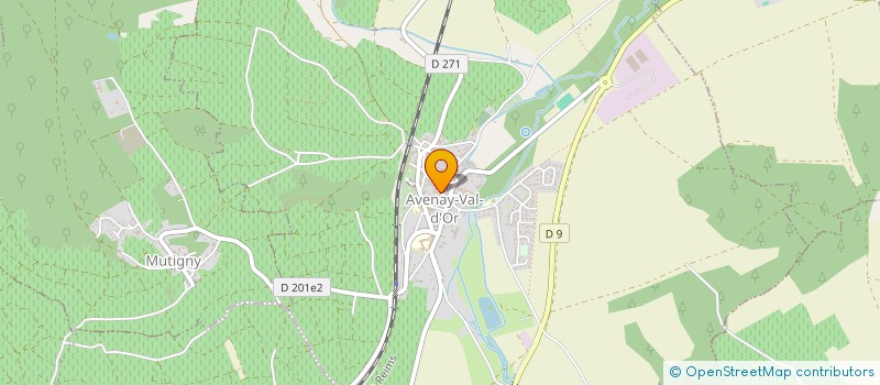 localisation de l'entreprise 149 VESLE  CHAMPILLON