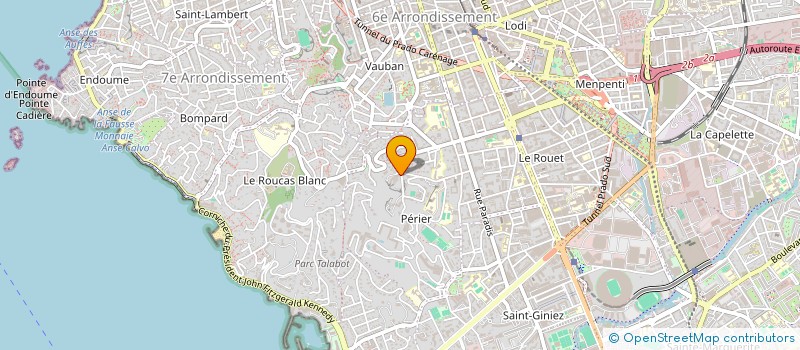 localisation de l'entreprise 14DELPUECH  MARSEILLE