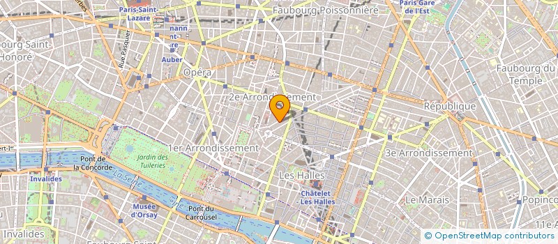 localisation de l'entreprise 14MY  PARIS