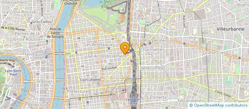 localisation de l'entreprise 15-1 DIFFUSION à LYON