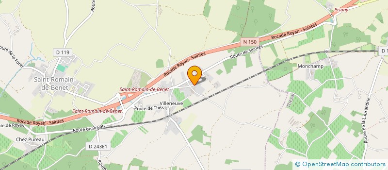 localisation de l'entreprise 15 DEGRES SUD à SAINT-ROMAIN-DE-BENET