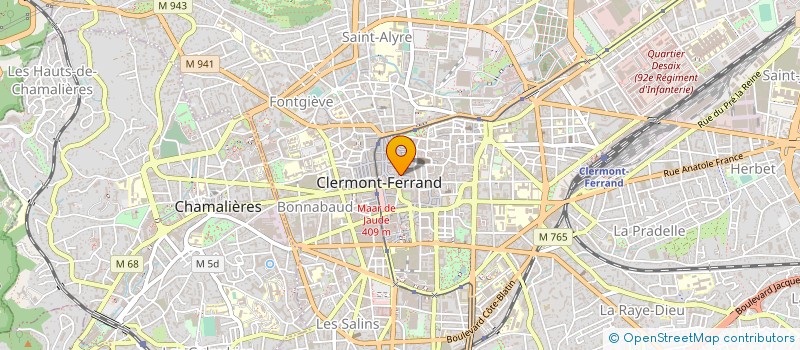 localisation de l'entreprise 15 EME AVENUE  CLERMONT-FERRAND