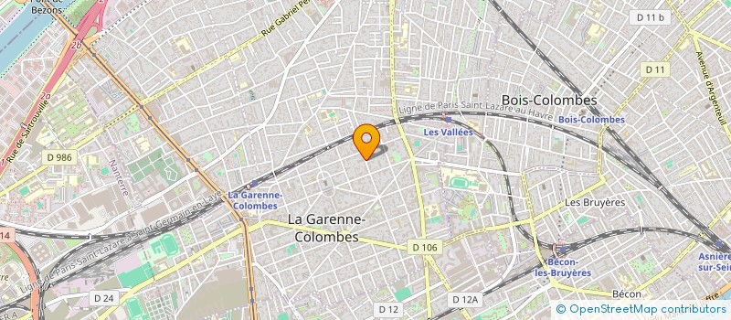 localisation de l'entreprise 15 HEURES 13 à LA GARENNE-COLOMBES