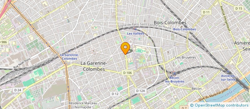 localisation de l'entreprise 15 MAI CONSEIL à LA GARENNE-COLOMBES
