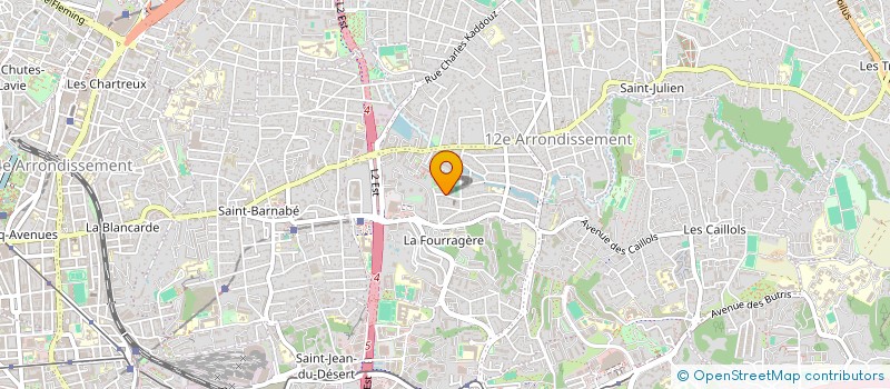 localisation de l'entreprise 15 MILVER à MARSEILLE