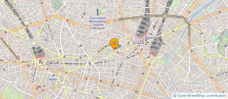 localisation de l'entreprise 15 RUE DE BELLEFOND  PARIS