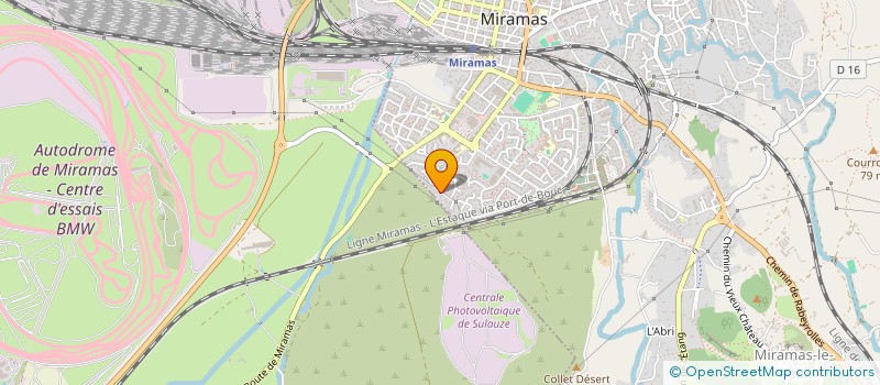 localisation de l'entreprise 1516° SECTION DES MEDAILLES MILITAIRES DE MIRAMAS ST CHAMAS à MIRAMAS