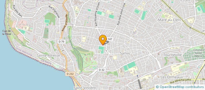 localisation de l'entreprise 1517 DIFFUSION à LE HAVRE