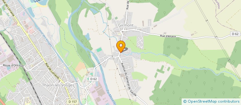 localisation de l'entreprise 158 AFT  THAON-LES-VOSGES