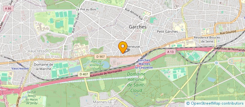 localisation de l'entreprise 16.5 ATM à GARCHES