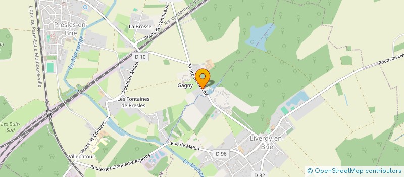 localisation de l'entreprise 16 ALBERT EINSTEIN  LE CONTROIS-EN-SOLOGNE